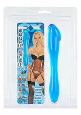 Clear Blue Penis Probe Vibrator - Ultimate Pleasure & Intense Stimulation